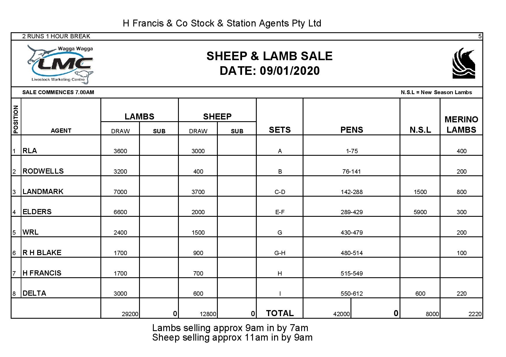 The Herd Online Wagga Sheep and Lamb Market